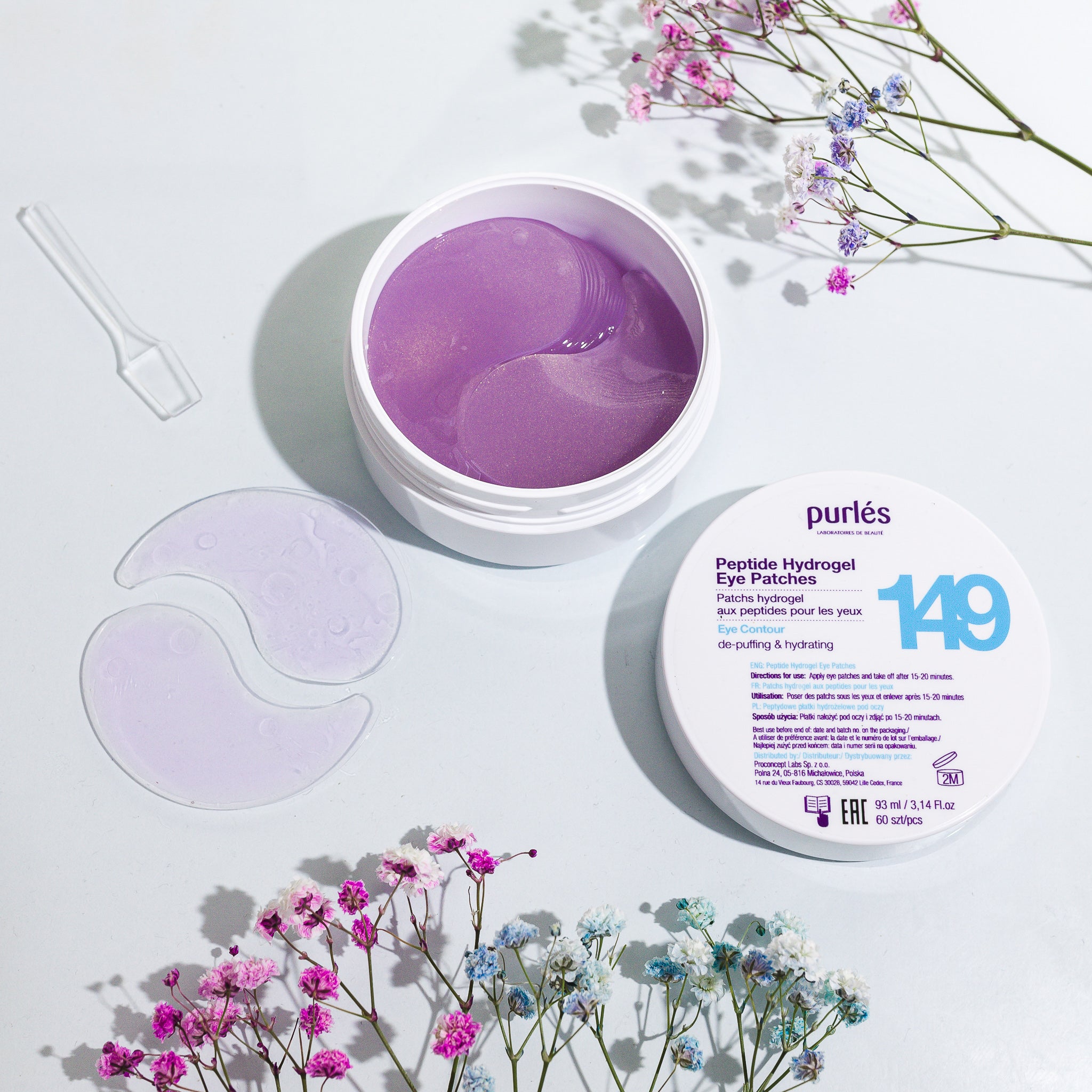 149 Peptide Hydrogel Eye Patches